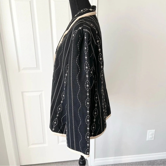 Silk Land  Embroidery Silk Blend Blazer - Picture 2 of 14